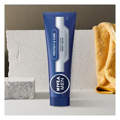 Nivea Men Protect & Care, crème à raser protectrice, 100 ml