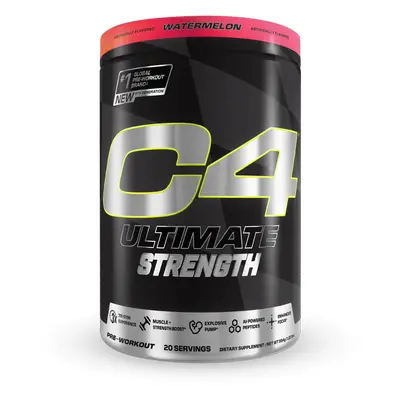 Cellucor C4 Ultimate Strenght Pre-workout, Formule de force avancée avec arôme de pastèque, 554 