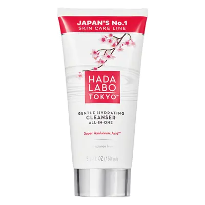 Lotion nettoyante hydratante sans parfum à l'acide hyaluronique, 150 ml, Hada Labo Tokyo