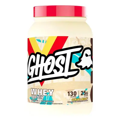 Ghost Whey Protein, Protéine de lactosérum à l'arôme de lait de céréales, 924 g