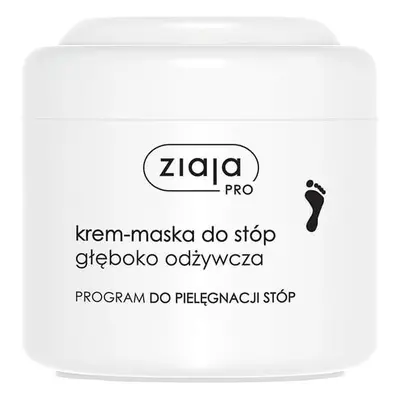 Ziaja Pro, masque-crème pour les pieds, 200 ml