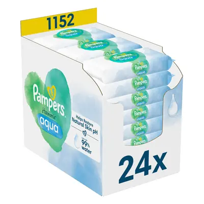 Pampers Harmonie Aqua, lingettes humides, 24 x 48 pcs