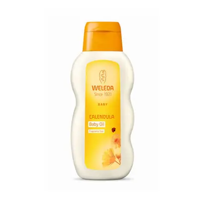 Weleda Calendula, huile au calendula pour bébés et enfants, non parfumée, 200 ml