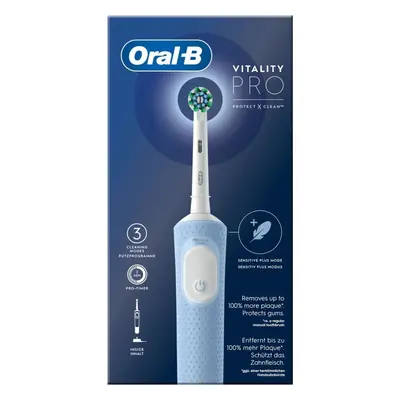 Oral-B Oral-B EK Vitality Pro Protect X Clean Vapour Blue 1×1 brosse à dents électrique