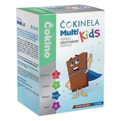 COCINELA Immuno Kids tablettes de chocolat 1×20 pcs