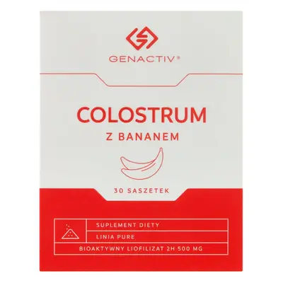 Genactiv Colostrum avec Banane, poudre, 1 g x 30 sachets