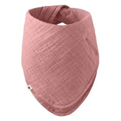 BIBS Bavoir en mousseline Bandana en coton biologique, Rose poussiéreux 1×1pc, bavoir rose