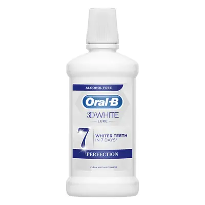 Oral-B 3D White Luxe Perfection, Bain de bouche Perfection, 500 ml