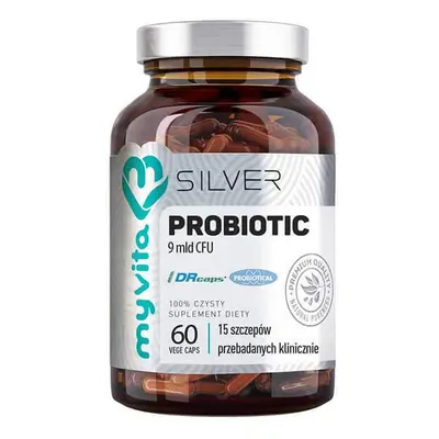 MyVita Silver Probiotic 9 milliards d'UFC, 60 gélules