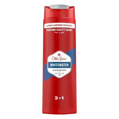 Old Spice, gel douche 3 en 1 pour le corps, les cheveux et le visage, Whitewater, 400 ml