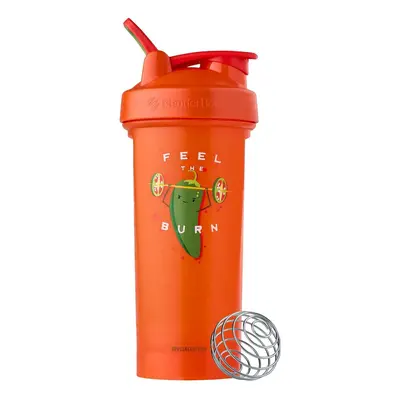 Gnc Blender Bottle Shaker Classic, Special Edition Jalapeno Feel The Burn, 800 Ml