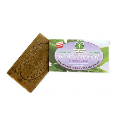 Back to Nature, savon naturel à la sauge et au magnésium, 100 g