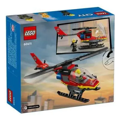 Hélicoptère des pompiers, +5 ans, 60411, Lego City