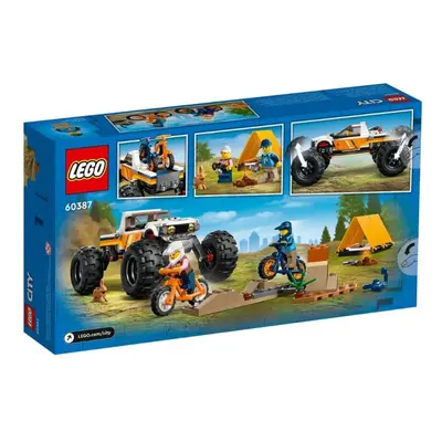 Aventures hors route avec 4x4 City, +6 ans, 60387, Lego