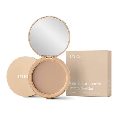 Paese, poudre matifiante semi-transparente, 5A naturel, 9 g