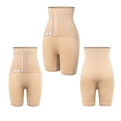 Collant moulant avec ceinture abdominale postnatale intégrée, Taille M, Beige, Wondermom