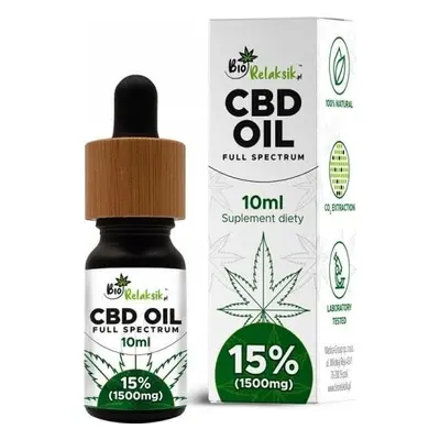 Pharma Activ CBD 15% full spectrum hemp oil 1×10 ml, huile de chanvre