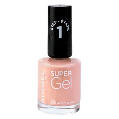 Rimmel London Vernis à ongles super gel 008 Girl Group Blush, 12 ml