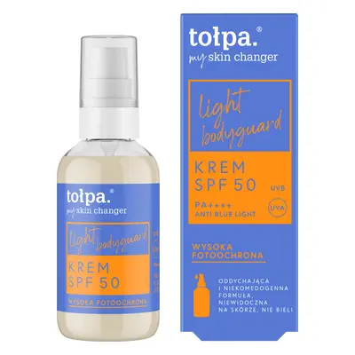 Tolpa My Skin Changer Light Bodyguard, crème solaire, SPF 50, 45 ml