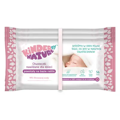 Kinder by Nature, lingettes humides pour bébés et enfants, 3 x 56 pièces