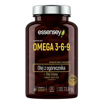 Essensey Omega 3-6-9, 90 gélules