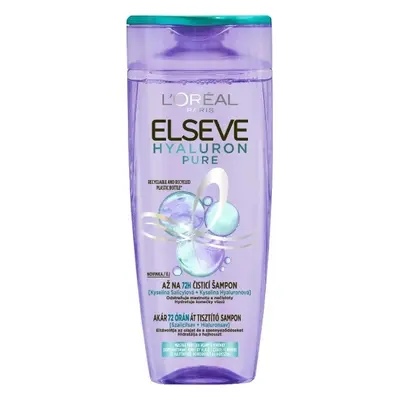 L'Oréal Paris Elseve Elseve Hyaluron Pure Shampooing, 250 ml 1×250 ml, shampooing