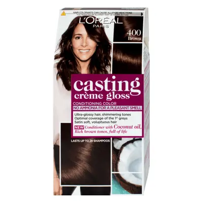 Loreal Paris CASTING CREME GLOSS Teinture 400 brun, 1 pc