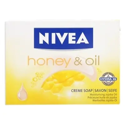 NIVEA Honey&Oil Solid Soap 100g 1×100 g, savon solide