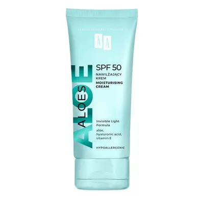 AA Aloe Vera Crème Hydratante SPF50, 40ml