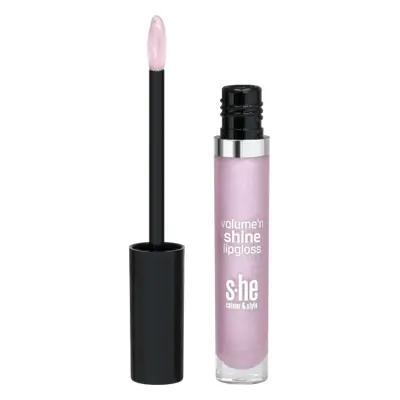 She colour&style Volume'n shine lip gloss 340/010, 5,2 g