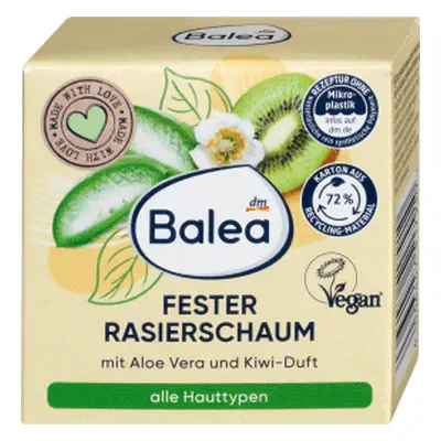 Balea Mousse à raser sous forme solide, 60 g