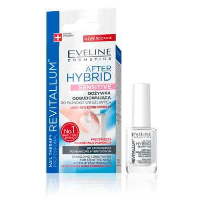 Eveline Cosmetics Nail Therapy Revitalum After Hybrid, après-shampooing durcisseur pour ongles, 