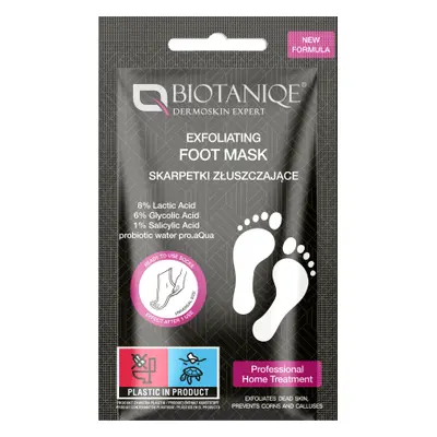 Biotanique Masque exfoliant pour les pieds, 1 pc