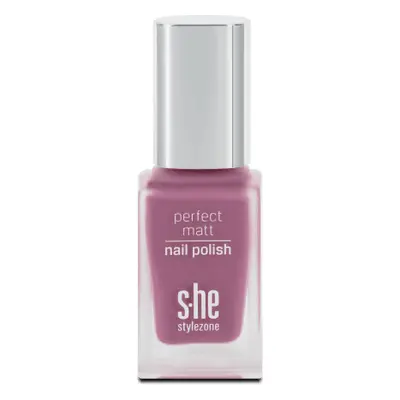 S-he colour&style perfect matt vernis à ongles 324/020, 10 ml