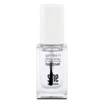 S-he colour&style like'n ultra stay top coat gel 303/01, 10 ml