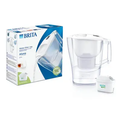 Brita Aluna, carafe avec filtre 2,4 l, blanc + filtre Maxtra Pro Pure Performance, 1 pc