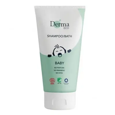 Derma Eco Baby, shampooing, savon de bain pour bébés dès le premier jour, 150 ml