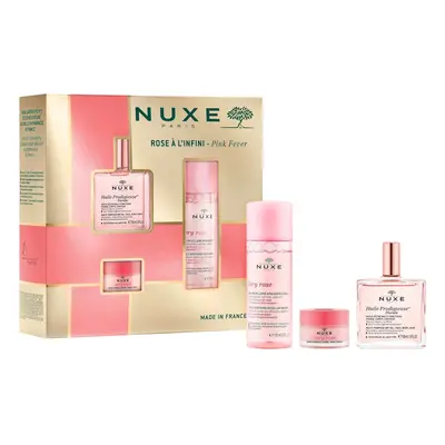 Coffret best-sellers de Nuxe Huile Prodigieuse Florale, huile sèche, 50 ml + eau micellaire apai