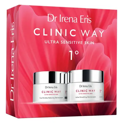 Dr Irena Eris Clinic Way 1°, dermo-crème active lissante, jour, SPF 15, 50 ml + première dermo-c