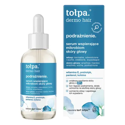 Tolpa Dermo Hair Irritation, sérum de soutien du microbiome du cuir chevelu, 75 ml