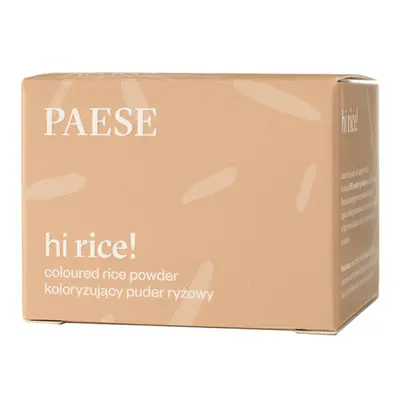 Paese Hi Rice, poudre de riz colorante, 10 beige clair, 10 g