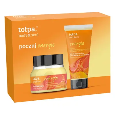 Set Tołpa Body&Soul Energia, gel douche 200 ml + sorbet corps 250 ml