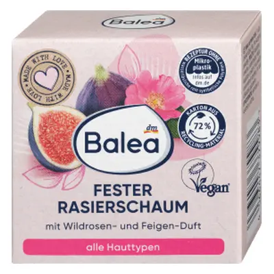 Balea Wild Rose Mousse à raser solide, 60 g