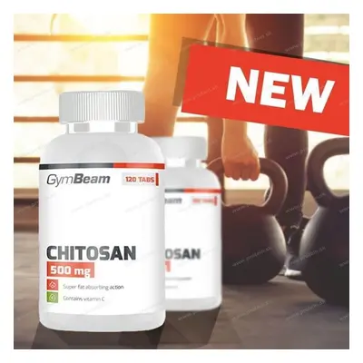 GYMBEAM CHITOSAN 500MG 1×150tbl, supplément nutritionnel pour athlètes