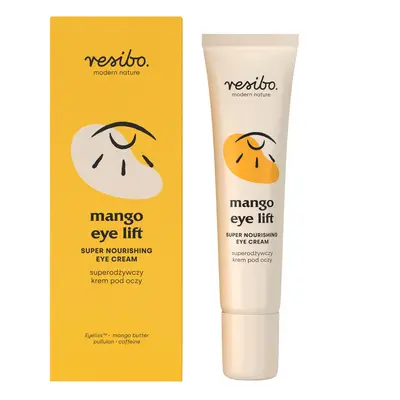 Resibo Mango Eye Lift, crème super-nourrissante pour les yeux, 15 ml