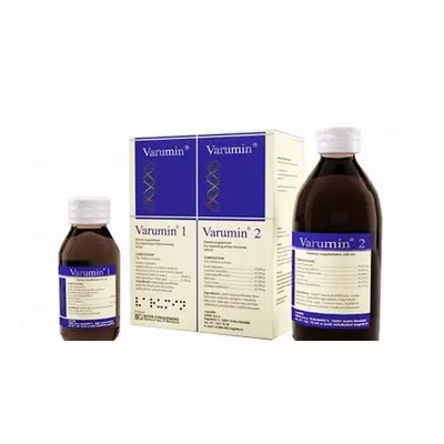 Varumin 1 et 2, solution orale 250 ml