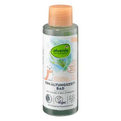 Alverde BABY Bain moussant pour bébés, 100 ml