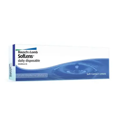 SofLens lentilles de contact jetables journalières, 1 jour, -2.00, 30 pcs