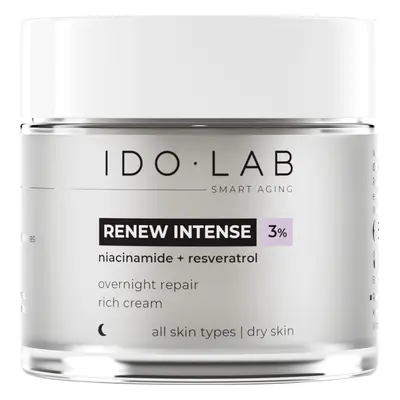 Ido Lab Renew Intense crème de nuit anti-rides revitalisante 50 ml