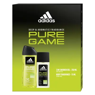 Adidas MEN Pure Game cartouche (dns + sg) 1 × 1 pc, boîte cadeau